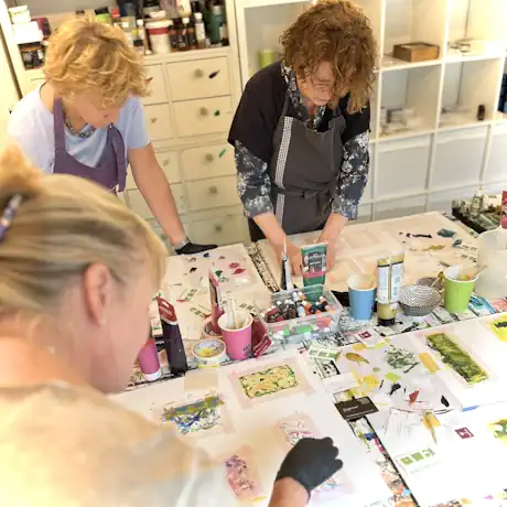 Chadeeni - Schilderworkshop Happy Art XL fomaten